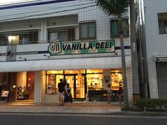 SUP後の間食は「VANILLA　DELI」