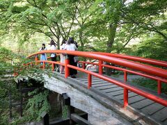 河鹿橋は、紅葉の名所として有名な、伊香保温泉近くの観光スポット。