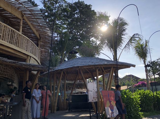 プールサイドもビーチエリアも探索してみましたが、ちょっと手狭感がある。