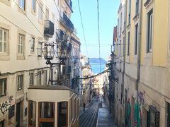 9:00頃
ビカのケーブルカーに到着です。
さすがに2回目は迷わず来られました笑
やっぱりこの景色。
ありがとうリスボン！！