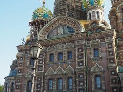 血の上の救世主教会
純ロシア風教会で素敵！
見学は外観のみ。