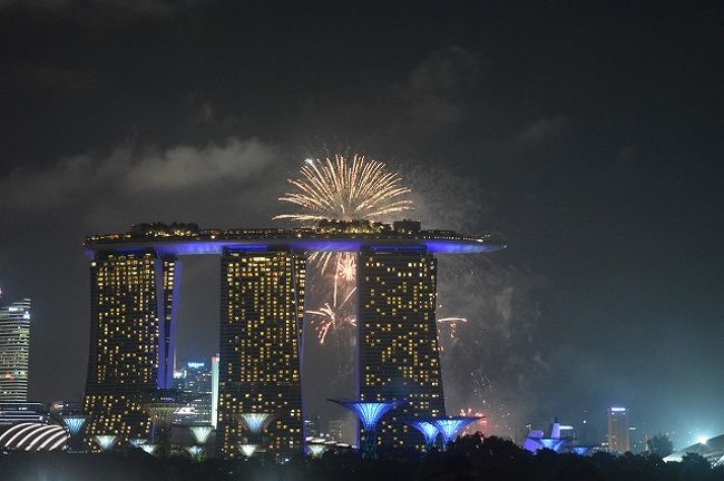 シンガポール ナショナルデー 独立記念日 2018 当日の花火 シンガポール シンガポール の旅行記 ブログ By 日通ペリカントラベルネット シンガポール店さん フォートラベル