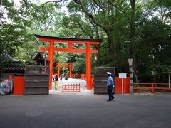 下鴨神社かと思いきや、なぜか河合神社 ^_^;