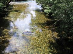 穂高橋から梓川下流の清流