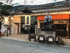 通りを少し横にそれて見つけた山桜神社。
ここも有名な観光スポット。
