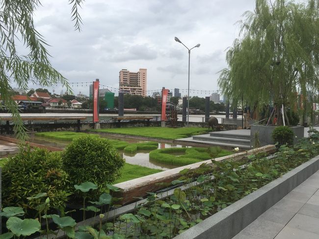 空の雲行きが怪しい、でも水牛にとっていいかも暑いもんね。