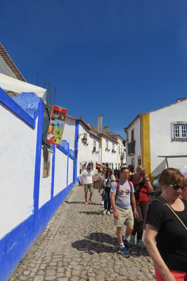 オビドスの街並み。