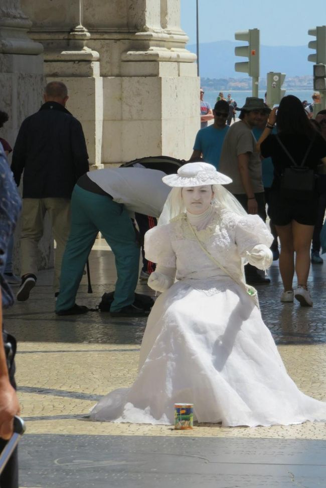 大道芸人です。