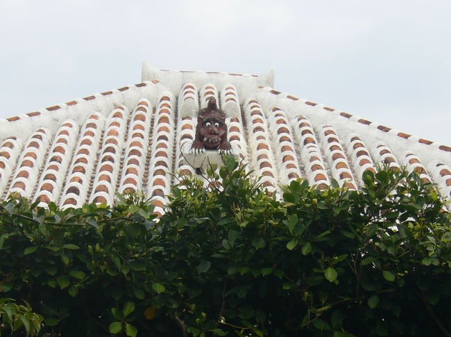 屋根にある守り神