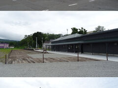 　増毛駅跡。冬に訪れたときは改装工事中だったけど、もういい加減改装は終わってる様子。
