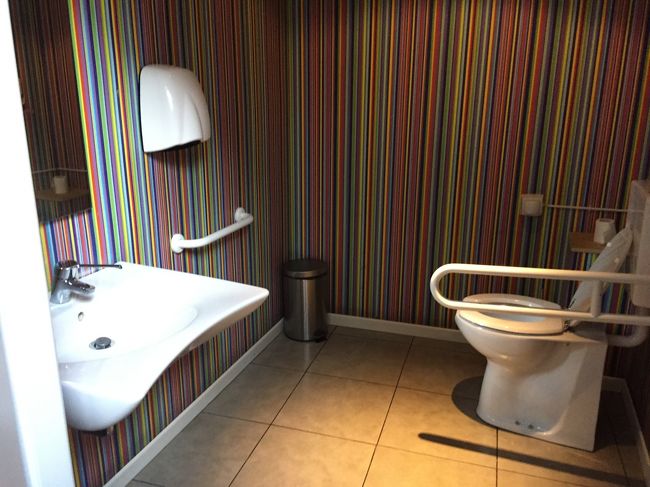 このカフェのトイレが可愛かった！