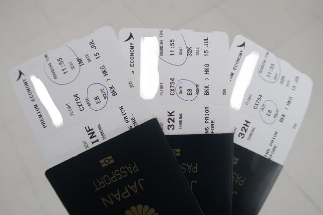 チェックイン済ませました。