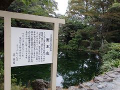 隣りにある湧玉池も見学します。
なるほど、富士の湧水なのですね。
