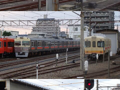 　宿にチェックインした後、散歩がてら古町駅にも寄ってみた。

　郊外電車は新塗色になっていない編成も幾つかあるようだけど、時間の問題なのかな？


　この新しそうなのは、他所からのお下がりでなくて独自形式なのかな？