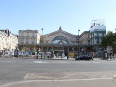 「Gare de l'Est」東駅
フランス東部（シャンパーニュ地方など）や
ドイツ・スイス方面への国際列車が発着する駅。