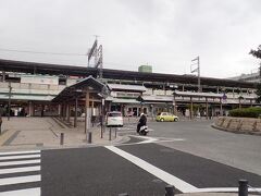 近鉄大和八木駅。ここでタクシー観光は終わります。