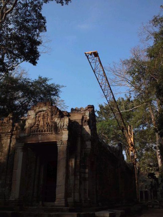 工事現場みたい。