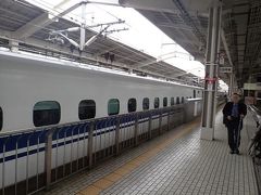 新幹線のぞみ号で京都駅に降り立ちました。