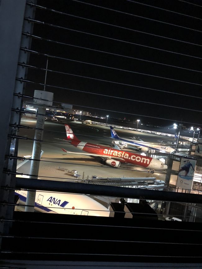 憧れのハワイアン航空は見れず…