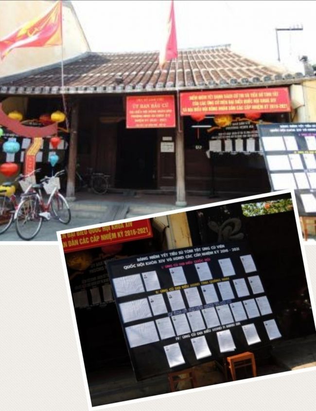 なんか掲示されてる(･ω･ )<br /><br />この時もうすぐ選挙<br />だったんだって～。