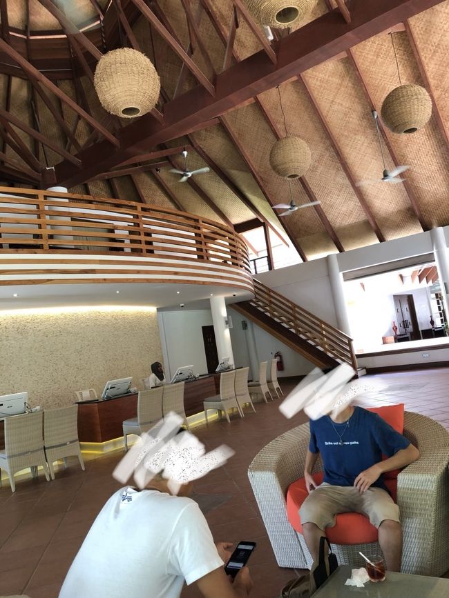 レセプションはとってもオシャレ