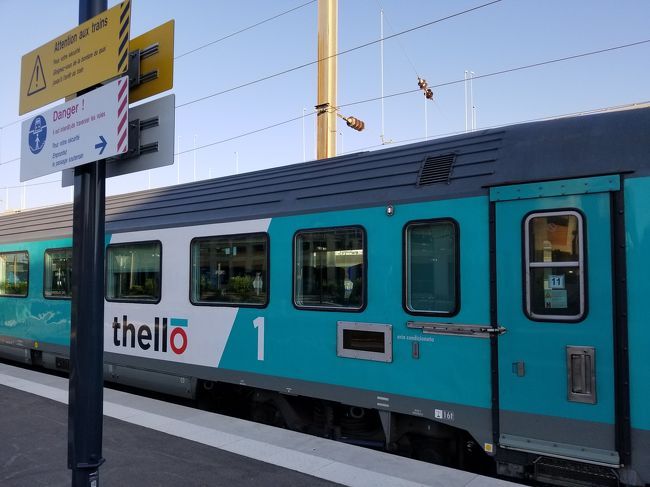 2018年ヨーロッパその7 ニースからミラノ列車Thelloの旅&ミラノ1泊駈け足観光