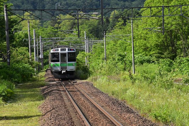 函館本線旧線跡（伊納～神居古潭）探訪 ～石狩川沿いを走ってい