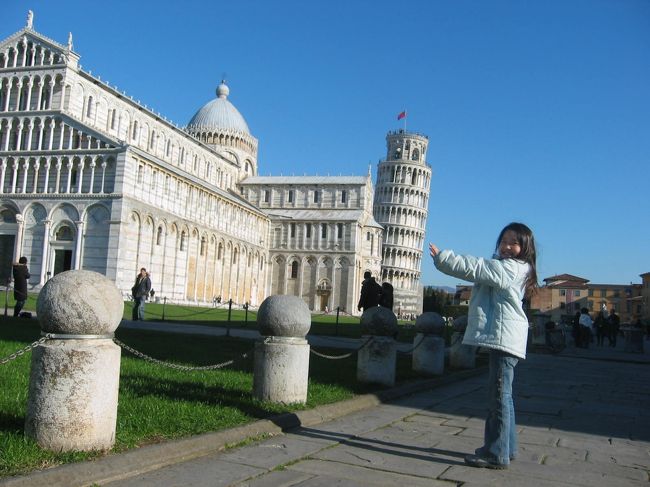 お決まりのポーズ