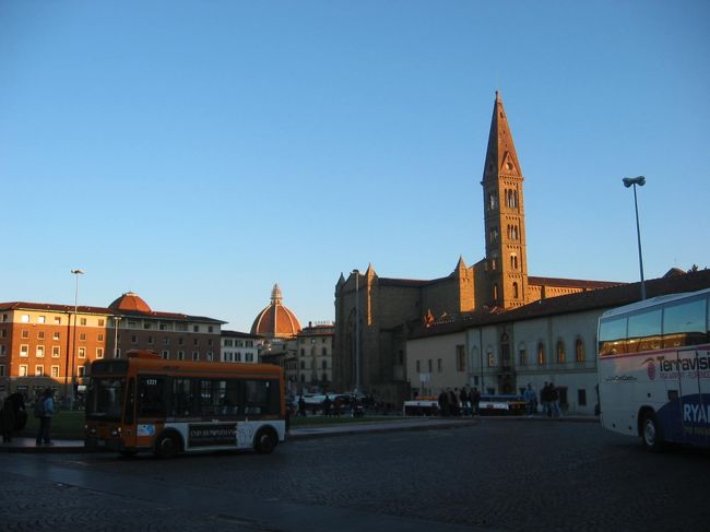 フィレンツエに戻ってきました。