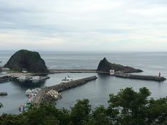 台風が北海道に向かっているということで、天気が心配だったが何とか崩れずもっているという感じの空模様