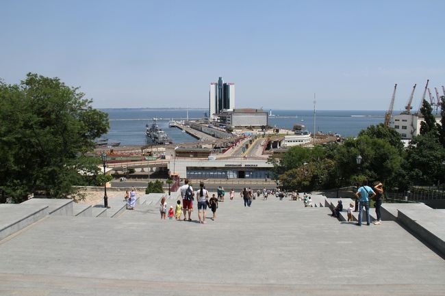 ポチョムキンの階段。<br />大きい！