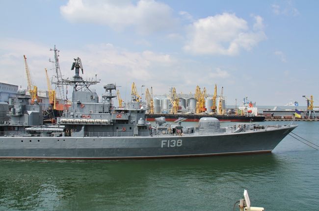 その名もヘトマン・サハイダチヌイ<br /><br />現状ウクライナ海軍で最大・最強の船のようだ。