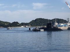 ヴェルニー公園から潜水艦