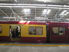 京急川崎駅　大師線　レトロ車両