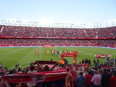 Estadio Ramon Sanchez Pizjuanで応援（21:00開始）