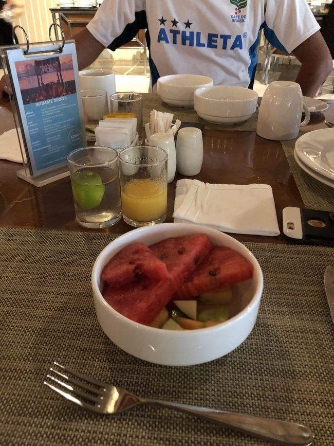 スイカ。日本だと高いので食べまくりました