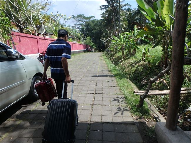 そのツーリストインフォ脇の道を入り、<br /><br />さらにここから徒歩で数分ほど<br /><br />田んぼの中へうねうねと入っていったところになります。