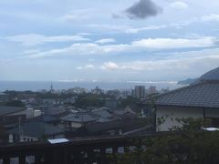 お宿の足湯からの景色です。すばらしい開放感。
お宿もすてきでした。