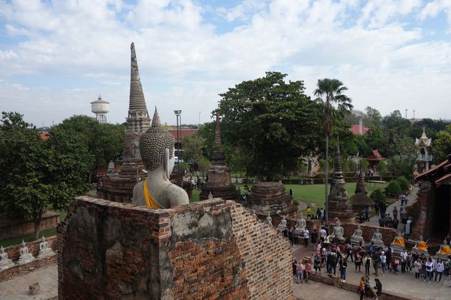 上からの景色。