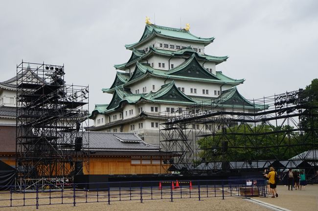 名古屋城天守閣です。
