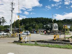 JR鉄道最高地点の踏切。