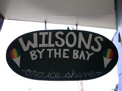 レインボーシェイブアイス＠Wilson's By the Bay