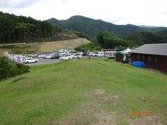 道の駅の全景。