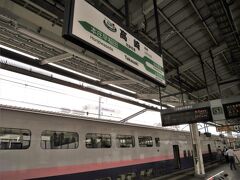 16:29　高崎駅に着きました。（越後湯沢駅から28分）

このまま新幹線に乗って帰れば良いのですが、どうしても高崎駅で購入したい物があるので下車しました。（後ほどご紹介いたします）