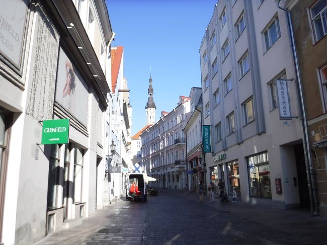 朝早いとリガ同様に日陰を進めて楽