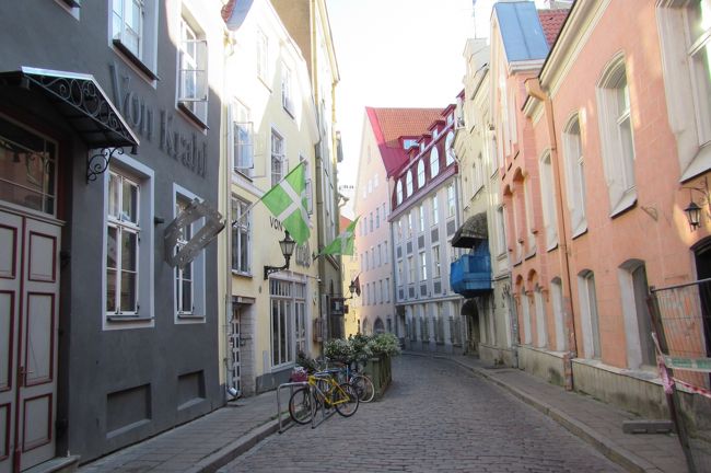 タリンは色んなところが可愛いな<br />旅程上３時間ぐらいしか観光できないのが残念に思う<br />