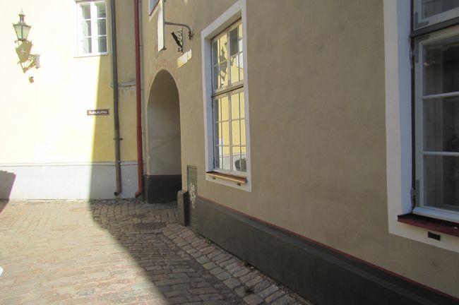 左に道が伸びていて進むと展望台への入口が見えます