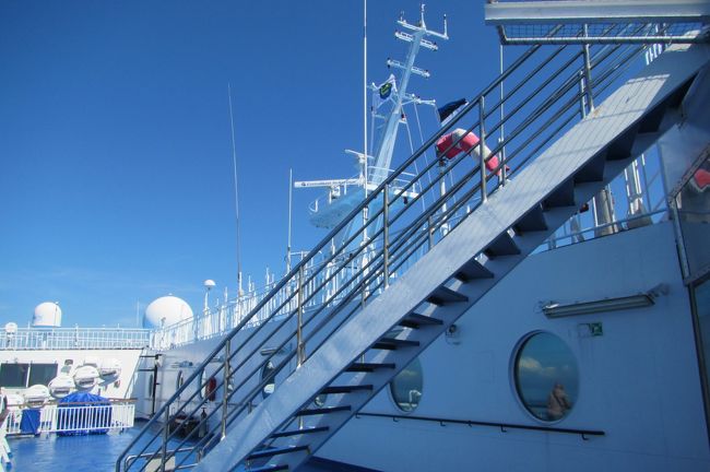 階段があったけど登れないように進入禁止になってた