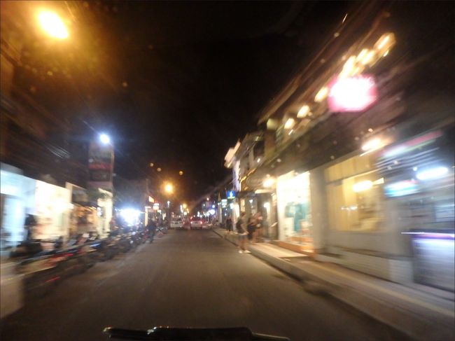 ごちそうさまでした～。<br /><br />ヴィラまで送っていただきます。