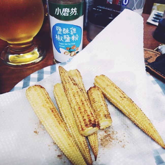 家に帰ってきてからスーパーでヤングコーンを見つけたので、素揚げして台湾で買ったあのスパイスをかけて食べてみたら……おいしーーー♡<br /><br />完全にあの日の夜がよみがえりました。